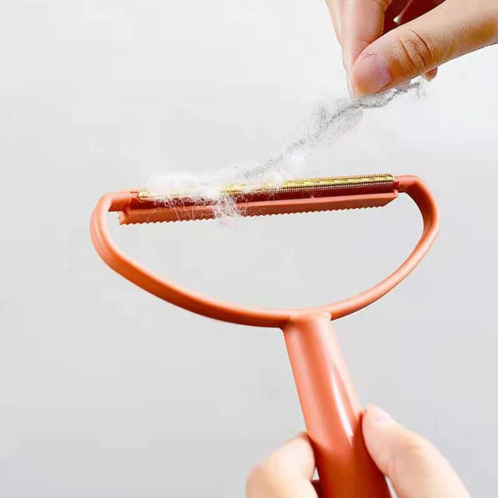 Brosse Anti-Poils pour Animaux - Double Face en Silicone Portable