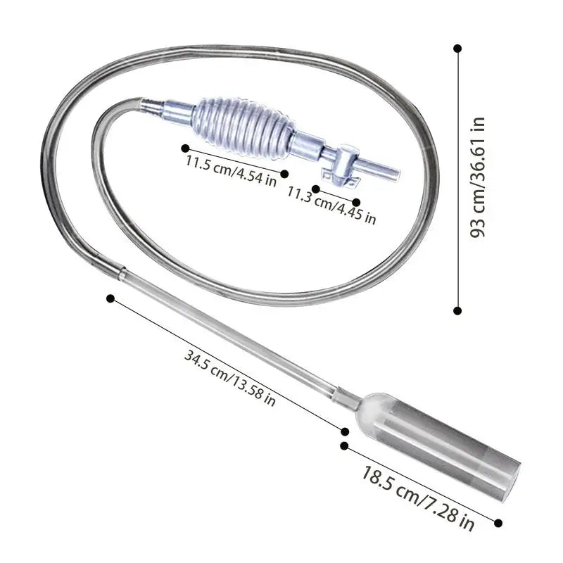 Nettoyeur de Gravier pour Aquarium – Pompe à Siphon et Aspirateur Multifonction