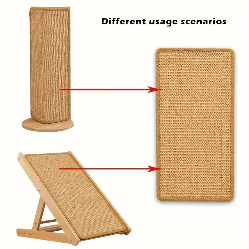 Tapis Griffoir en Sisal Naturel – Protégez vos Meubles et Offrez du Bien-être à Votre Chat