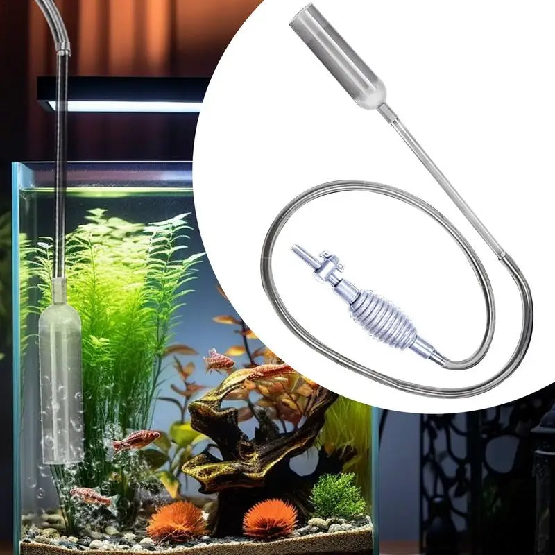 Nettoyeur de Gravier pour Aquarium – Pompe à Siphon et Aspirateur Multifonction