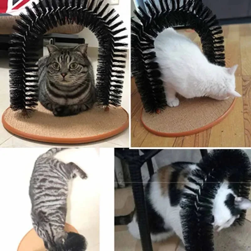 Cat Toy Arch Self Groomer – Un moment de plaisir et de soin pour votre félin