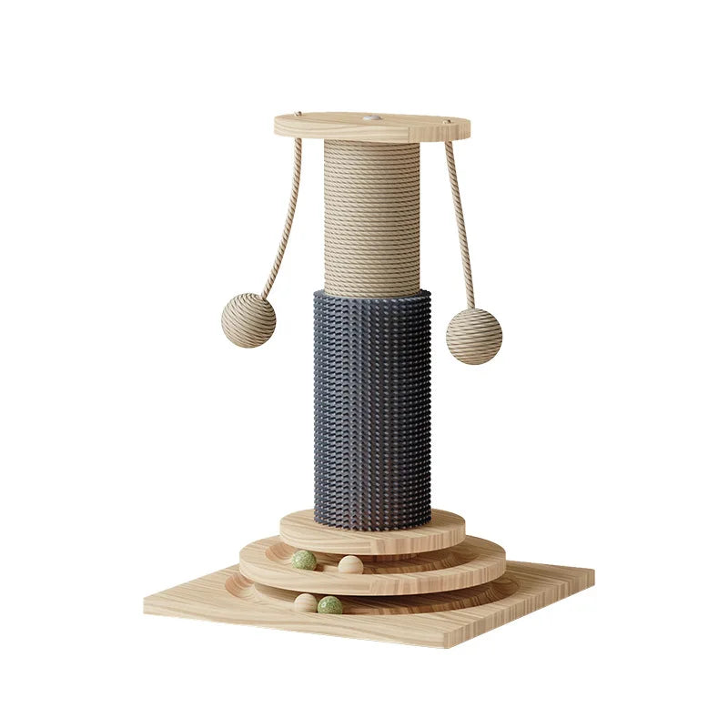 Jouet Interactif pour Chat - Tour Griffoir en Sisal Durable