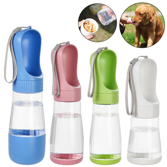 Bouteille d'eau 2 en 1 pour Chien et Chat – Pratique, Portable et Sans Fuite