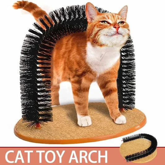 Cat Toy Arch Self Groomer – Un moment de plaisir et de soin pour votre félin