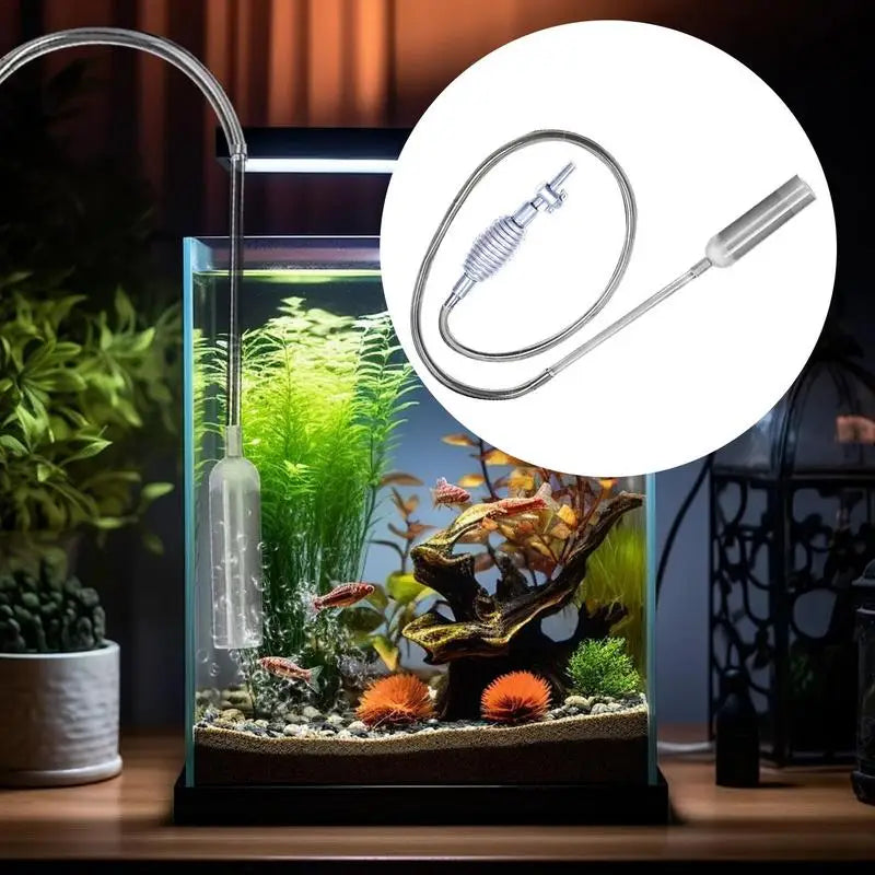 Nettoyeur de Gravier pour Aquarium – Pompe à Siphon et Aspirateur Multifonction