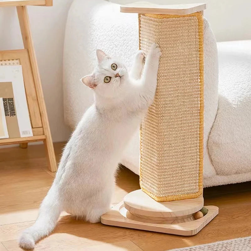 Tapis Griffoir en Sisal Naturel – Protégez vos Meubles et Offrez du Bien-être à Votre Chat